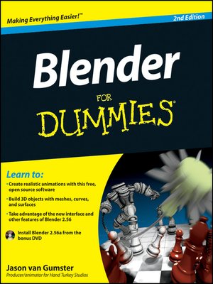 cover image of Blender For Dummies